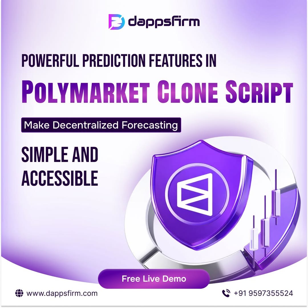 Prediction-markets-thrive-on-transparency-🔐Dappsfirm-brings-Polymarket-Clone-Script-with-powerf